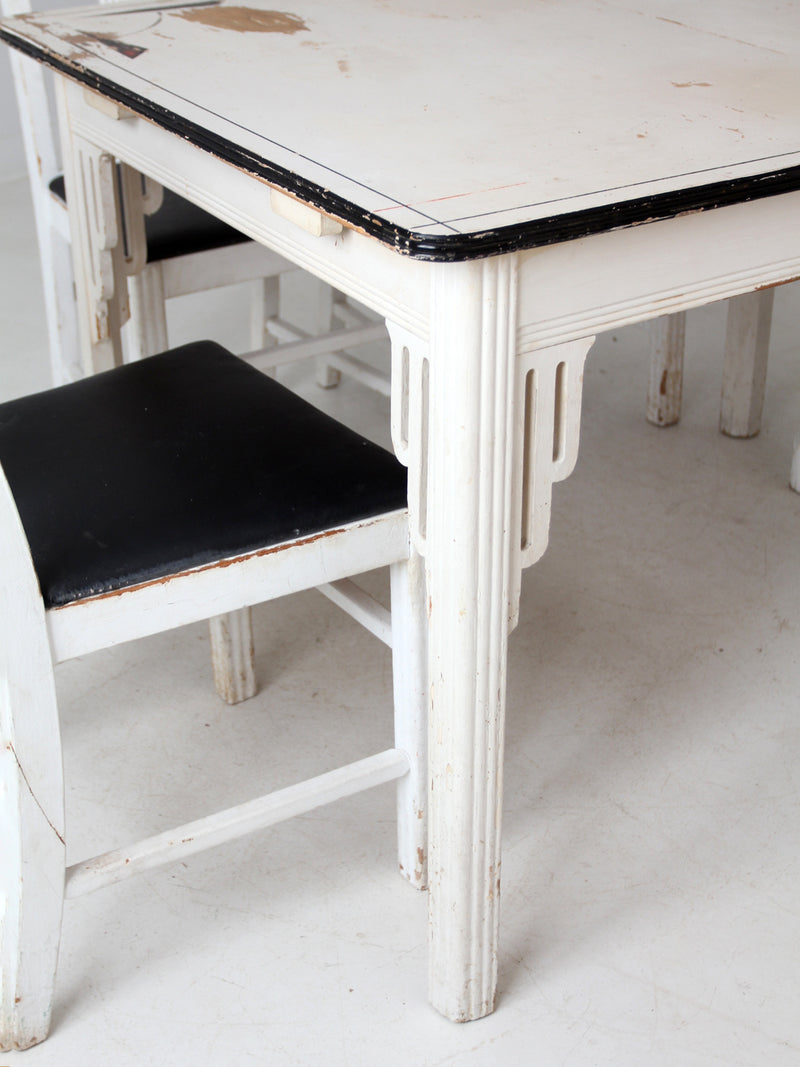 vintage Square Brand dining table set