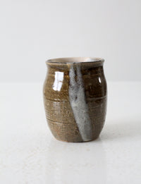 vintage studio pottery vase