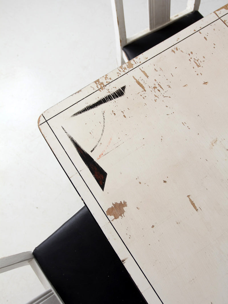 vintage Square Brand dining table set