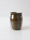 vintage studio pottery vase