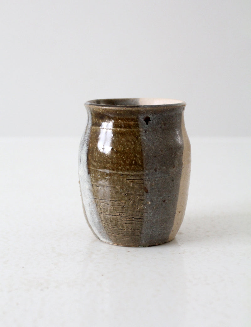 vintage studio pottery vase