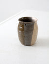vintage studio pottery vase