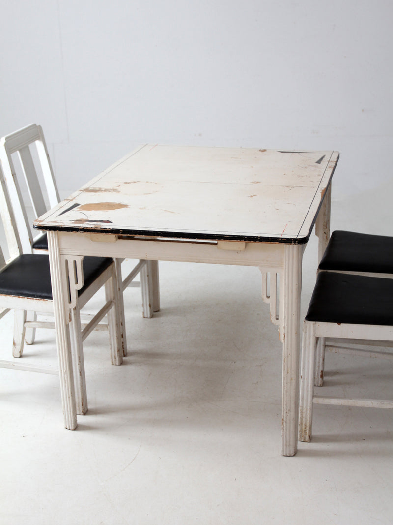 vintage Square Brand dining table set