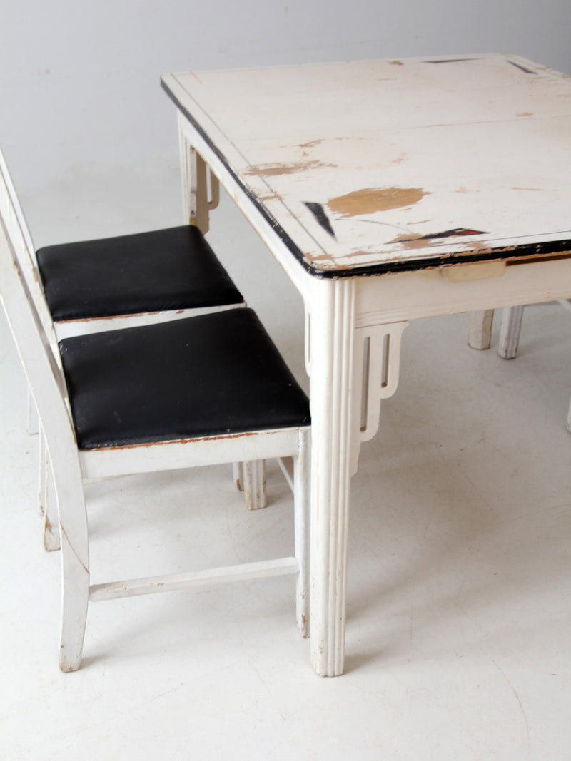 vintage Square Brand dining table set