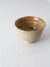 vintage studio pottery bowl