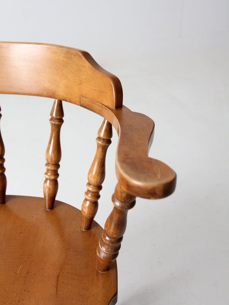 mid century captains chair