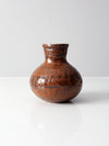 vintage studio pottery vase