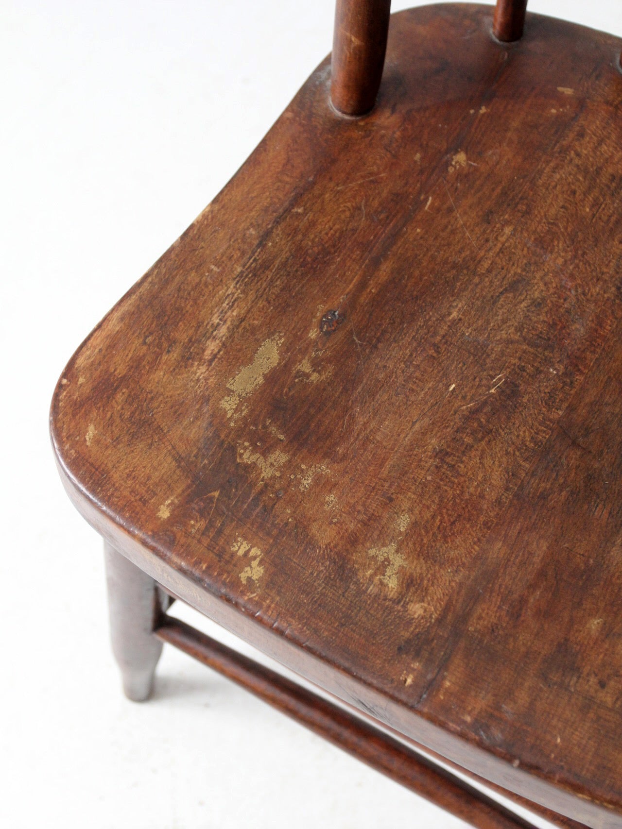 antique bow back Windsor chair