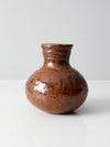 vintage studio pottery vase