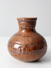 vintage studio pottery vase