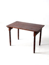 antique wooden "clipper" folding table