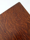antique wooden "clipper" folding table