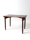 antique wooden "clipper" folding table