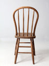 antique farmhouse spindle back Windsor chair