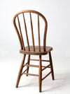 antique farmhouse spindle back Windsor chair