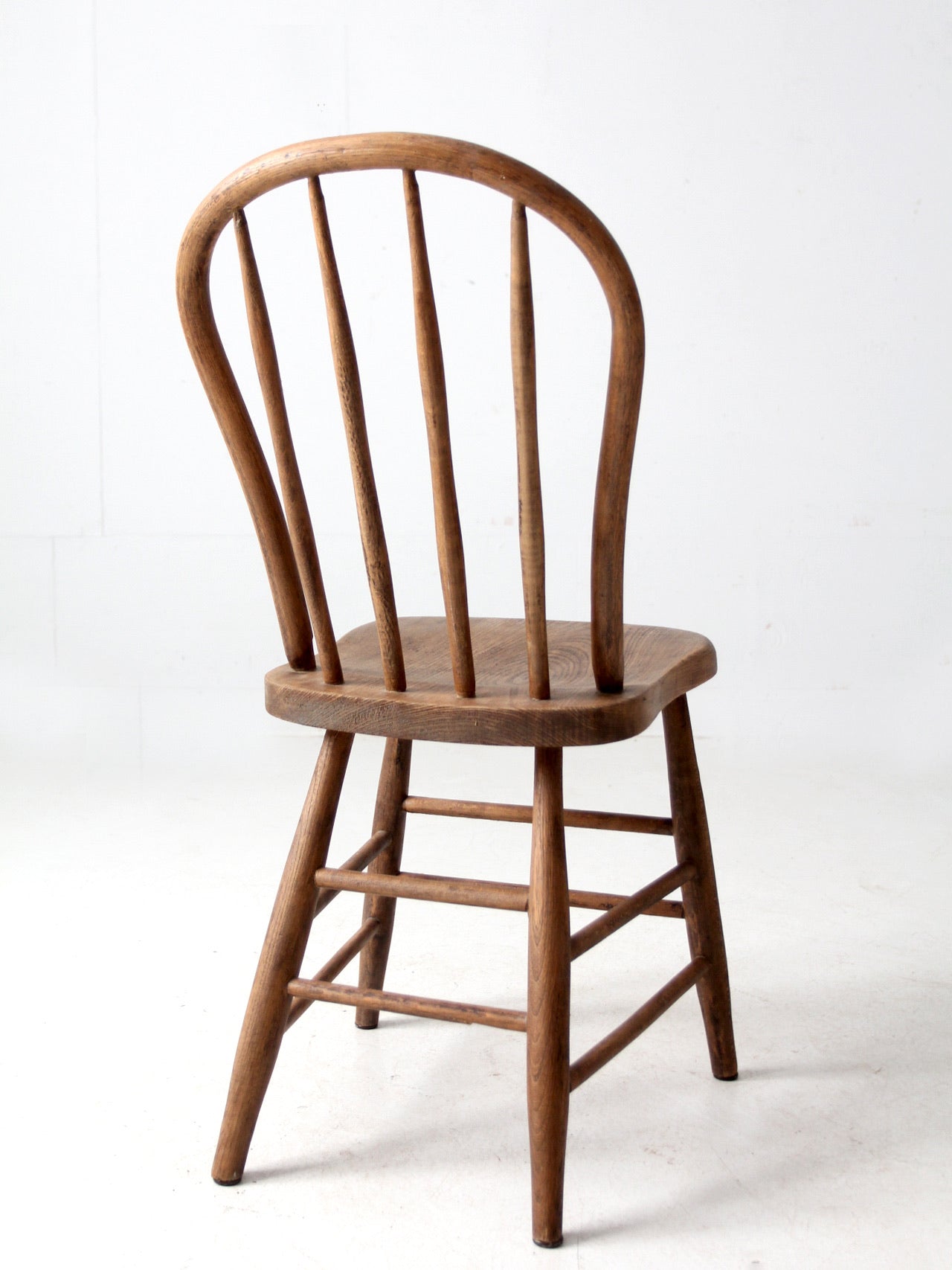 antique farmhouse spindle back Windsor chair