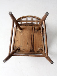 antique farmhouse spindle back Windsor chair