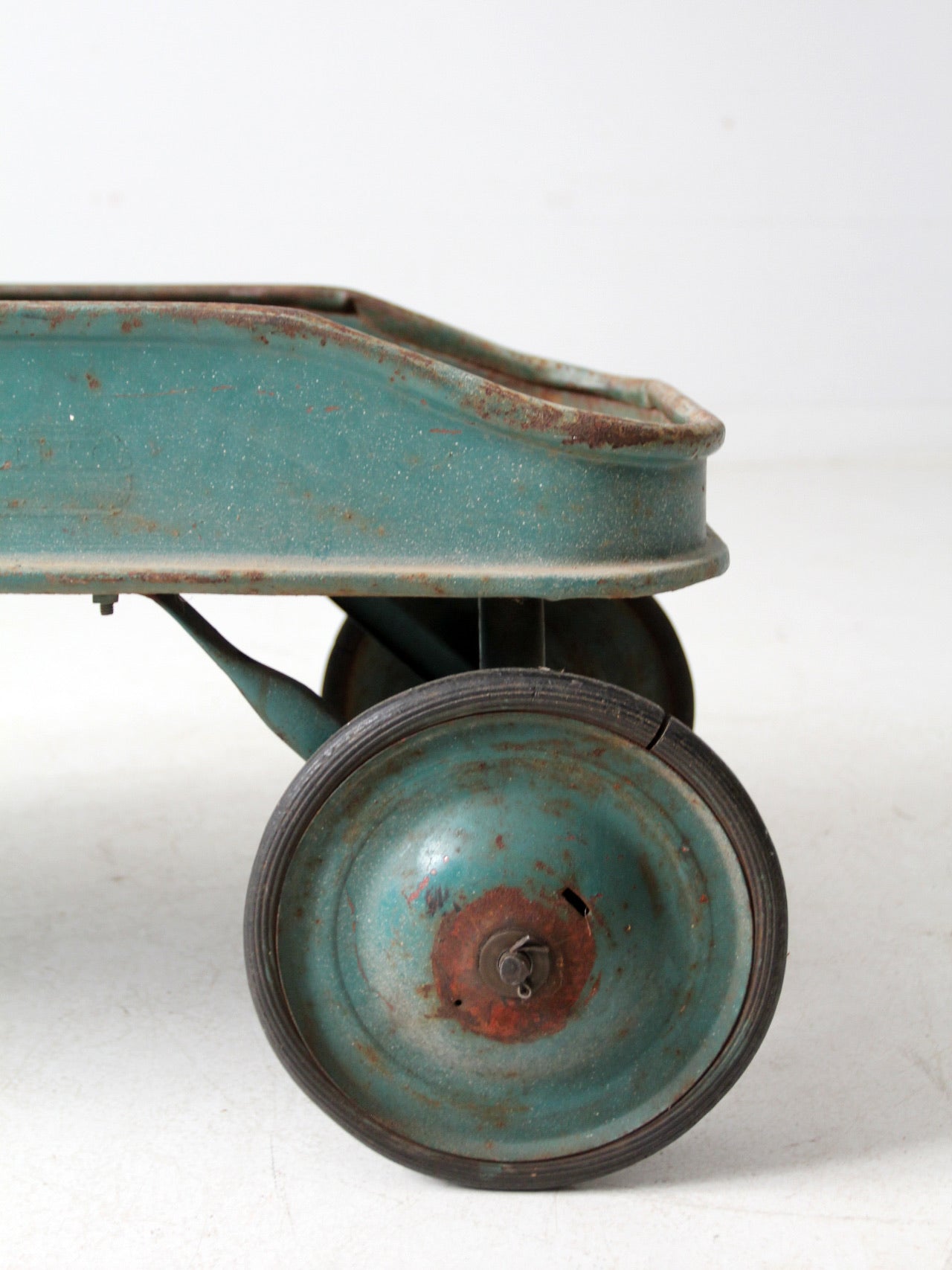 antique Garton Streak O Lite metal toy wagon