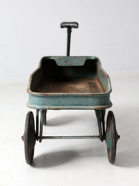 antique Garton Streak O Lite metal toy wagon