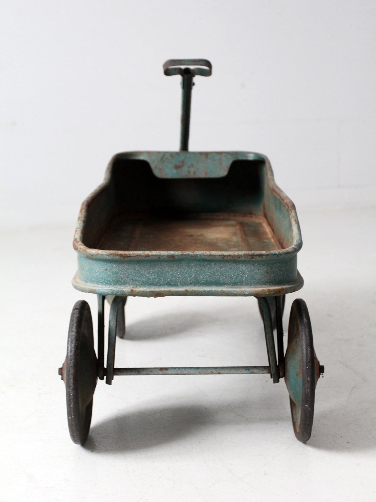 antique Garton Streak O Lite metal toy wagon