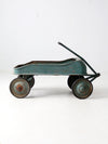 antique Garton Streak O Lite metal toy wagon