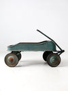 antique Garton Streak O Lite metal toy wagon