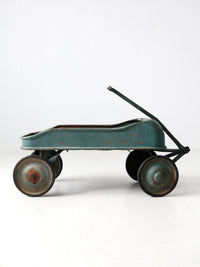 antique Garton Streak O Lite metal toy wagon
