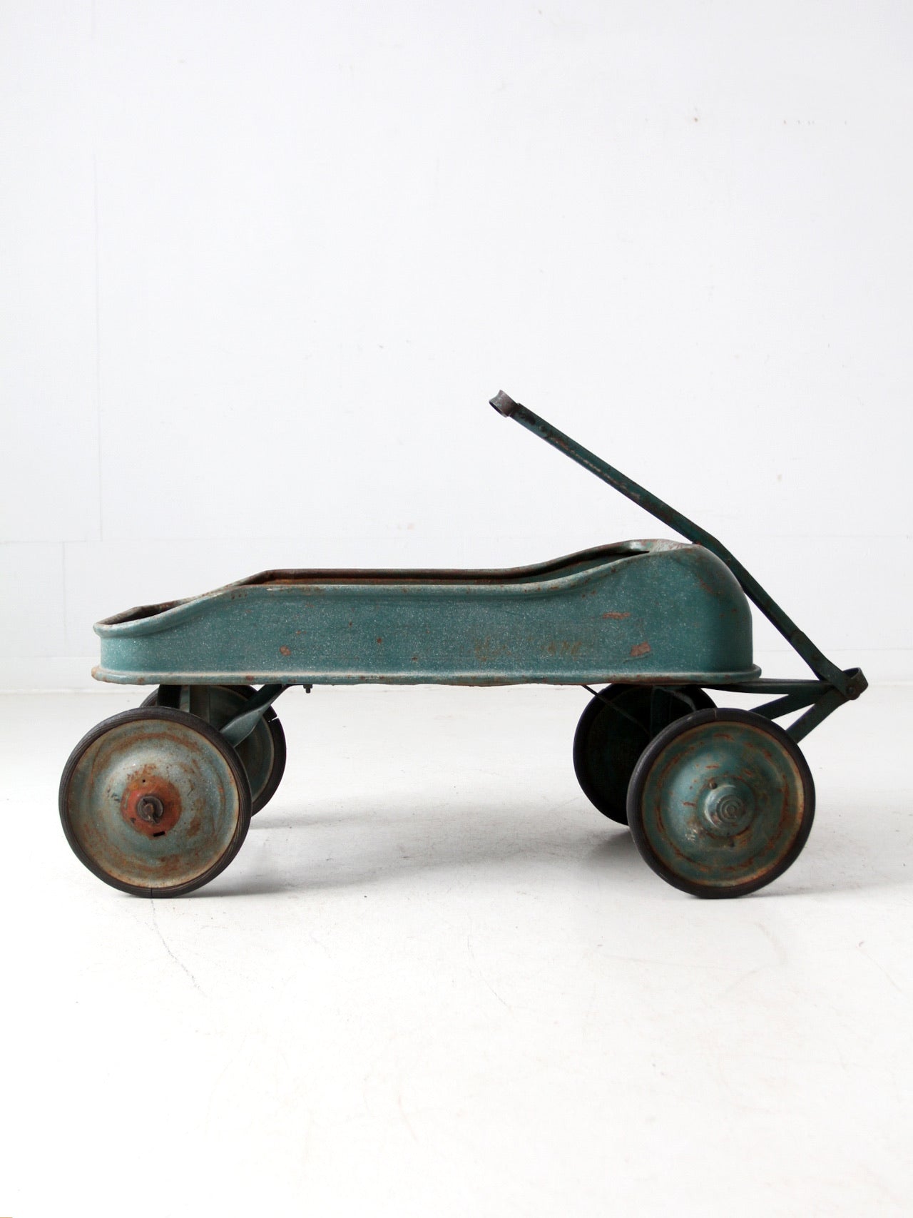 antique Garton Streak O Lite metal toy wagon