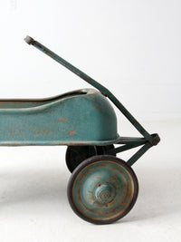antique Garton Streak O Lite metal toy wagon