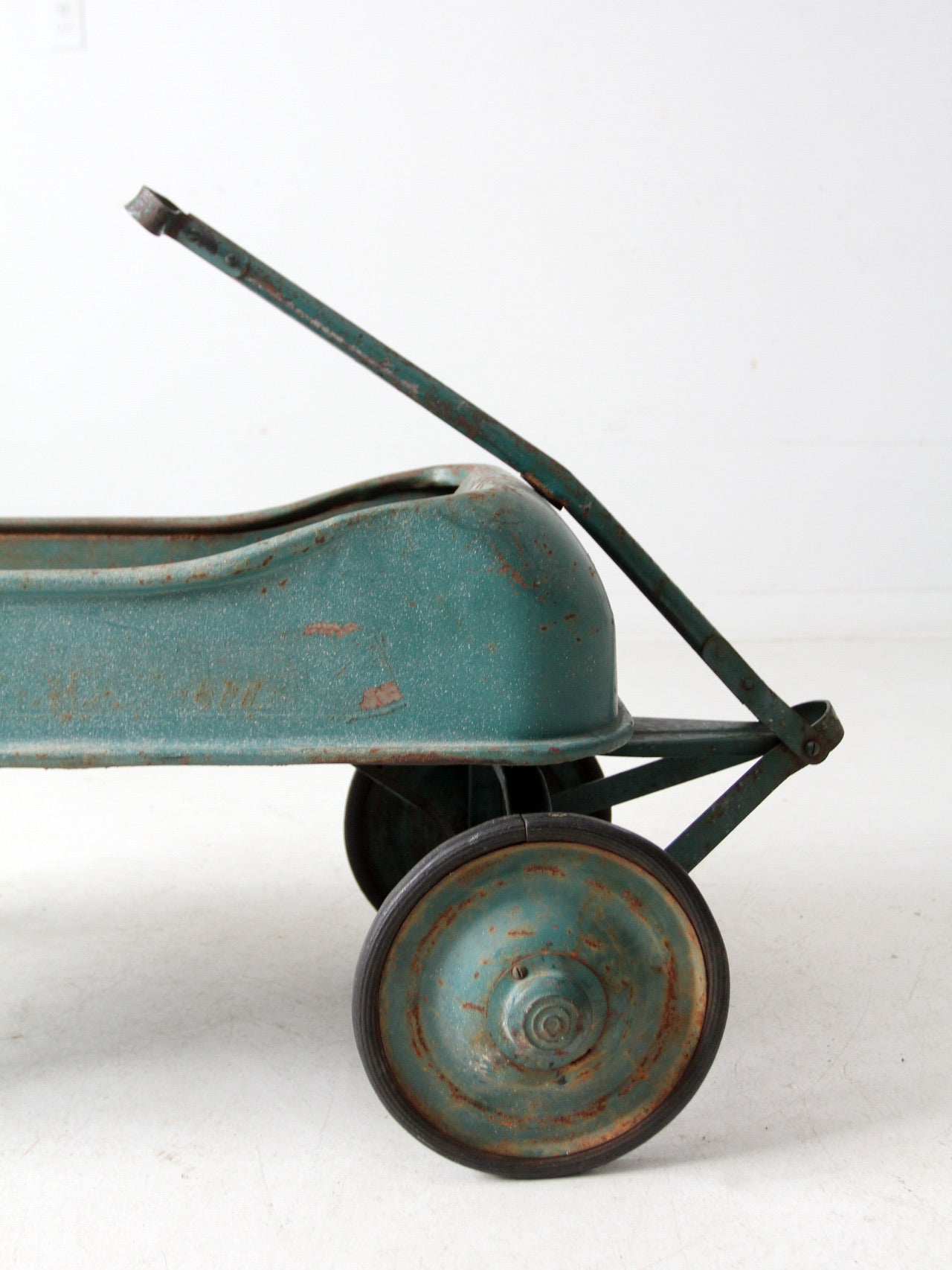 antique Garton Streak O Lite metal toy wagon