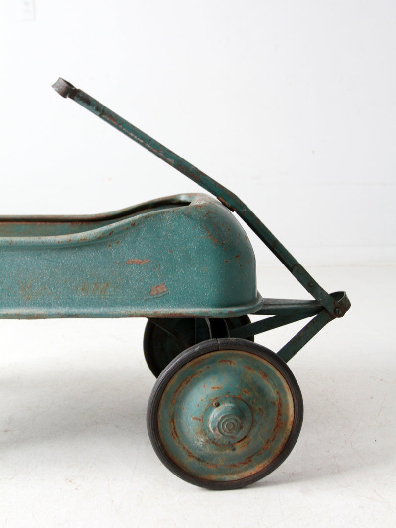 antique Garton Streak O Lite metal toy wagon
