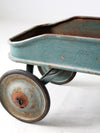 antique Garton Streak O Lite metal toy wagon
