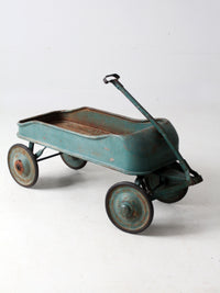 antique Garton Streak O Lite metal toy wagon