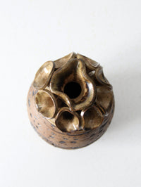 vintage decorative studio pottery vase