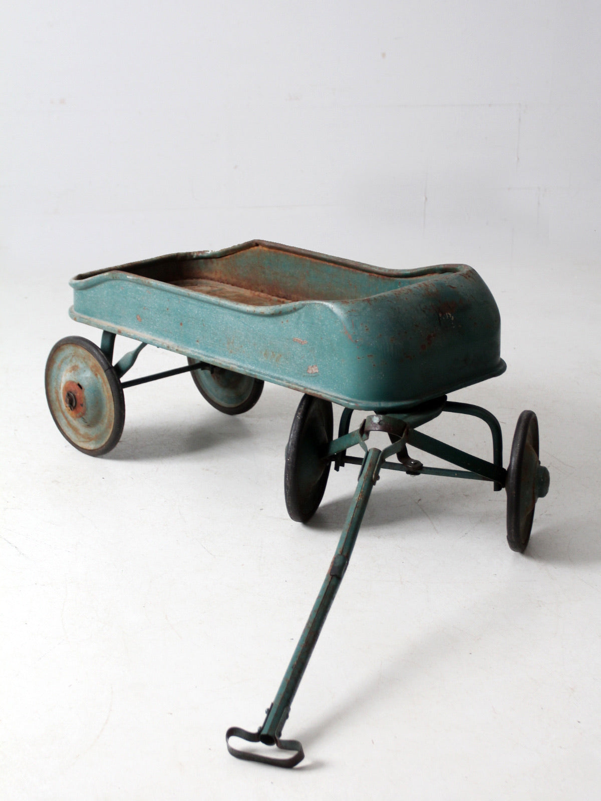 antique Garton Streak O Lite metal toy wagon