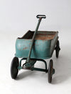 antique Garton Streak O Lite metal toy wagon
