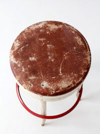 mid-century industrial diner stool