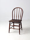 antique bow back Windsor chair