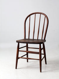 antique bow back Windsor chair