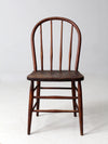 antique bow back Windsor chair