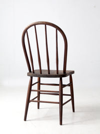 antique bow back Windsor chair