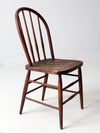 antique bow back Windsor chair