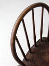 antique bow back Windsor chair