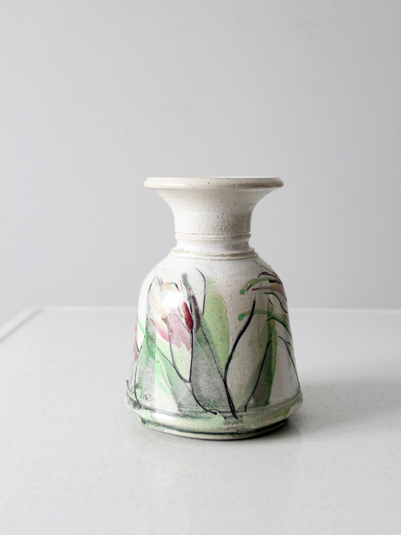 vintage studio pottery vase