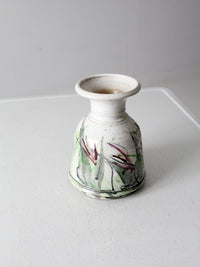 vintage studio pottery vase