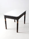 antique enamel top kitchen table