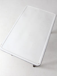 antique enamel top kitchen table