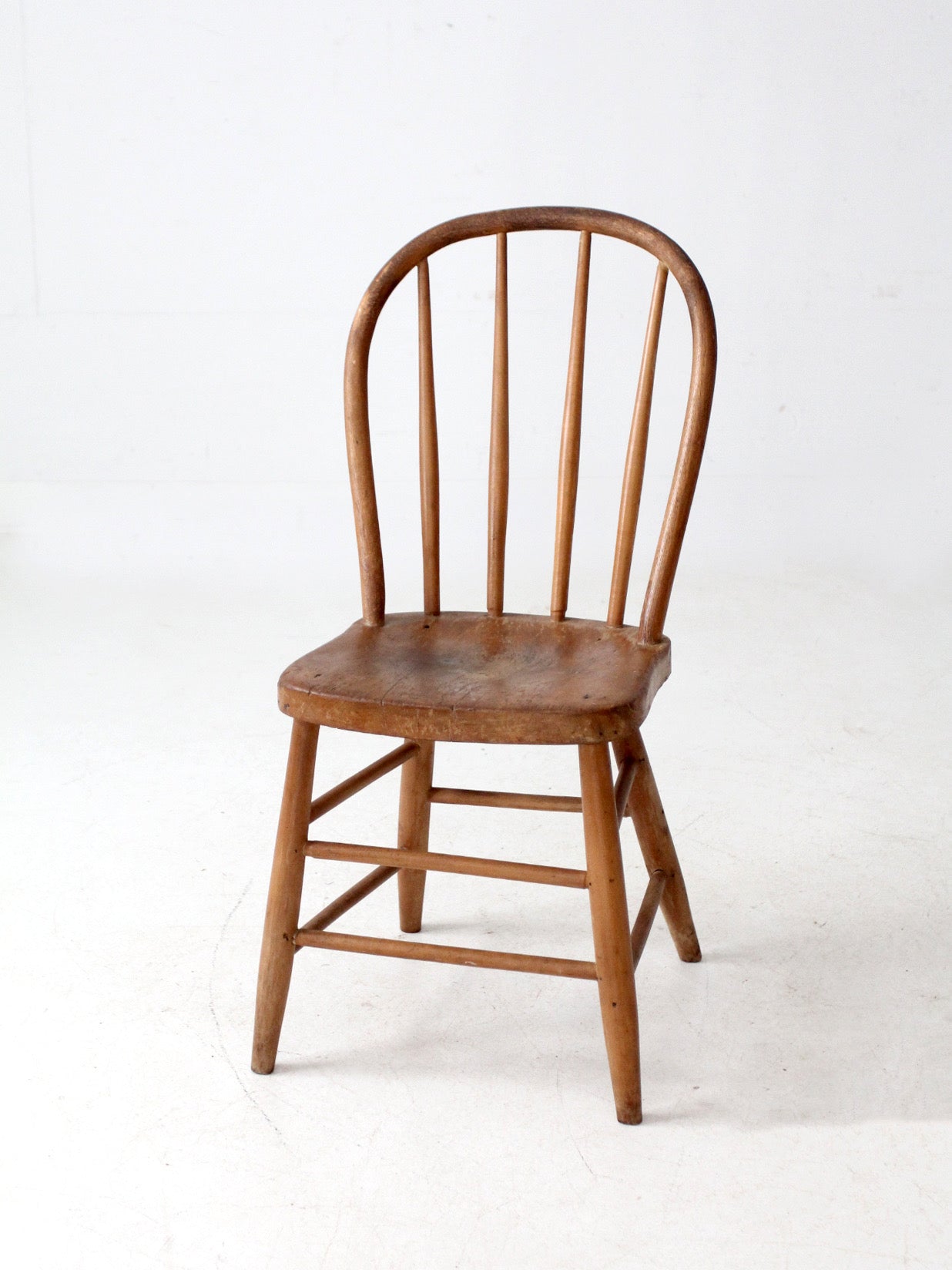 antique spindle back dining chair