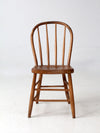 antique spindle back dining chair