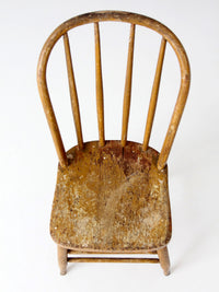 antique Windsor farmhouse chair